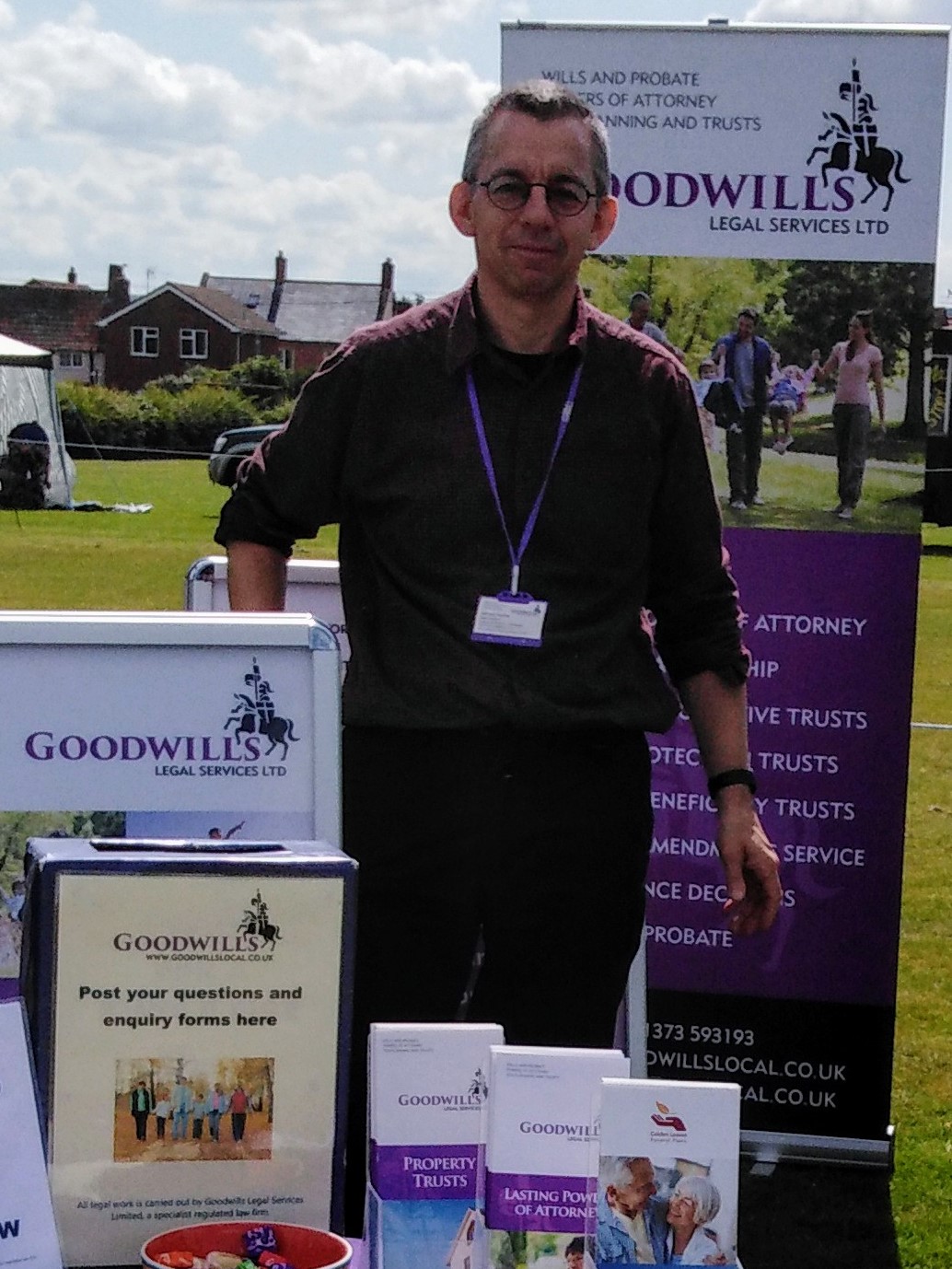 Michael of Goodwills Local, ready to answer questions